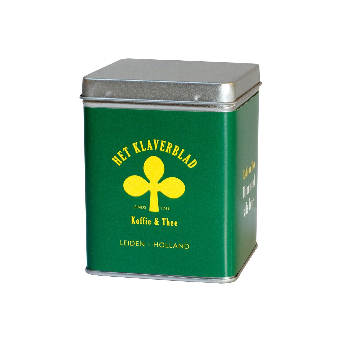 Het Klaverblad 100 g Tea Tin Green