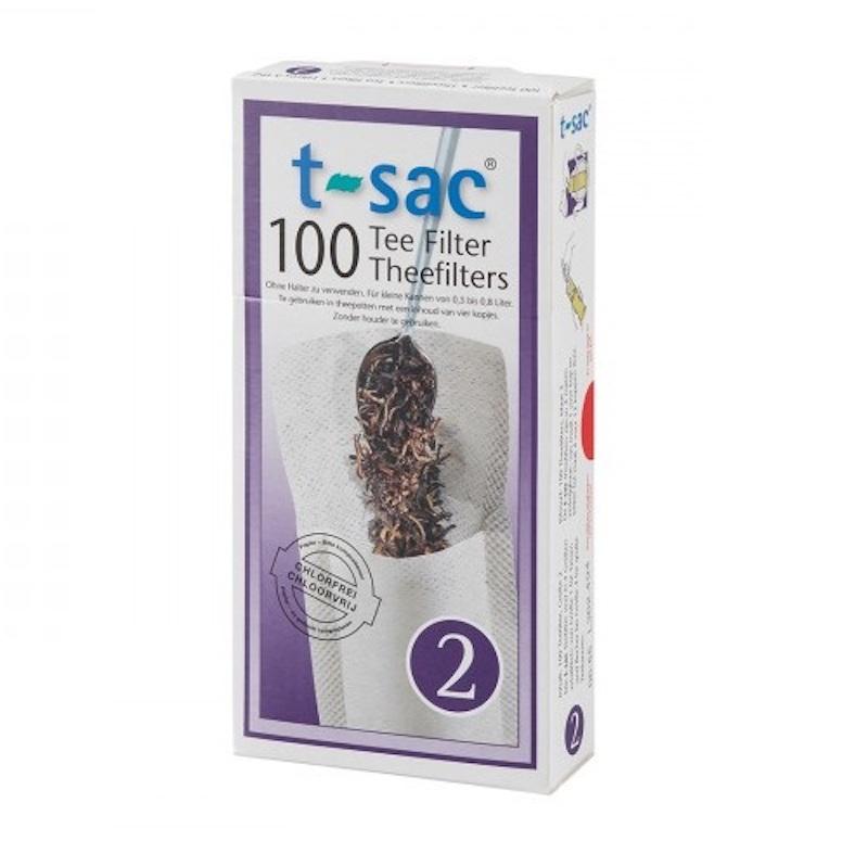 Theefilters Maat 2 (1 l pot)